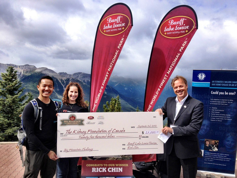 After a wonderful 7 days of hiking, $25,000 goes to The Kidney Foundation of Canada!