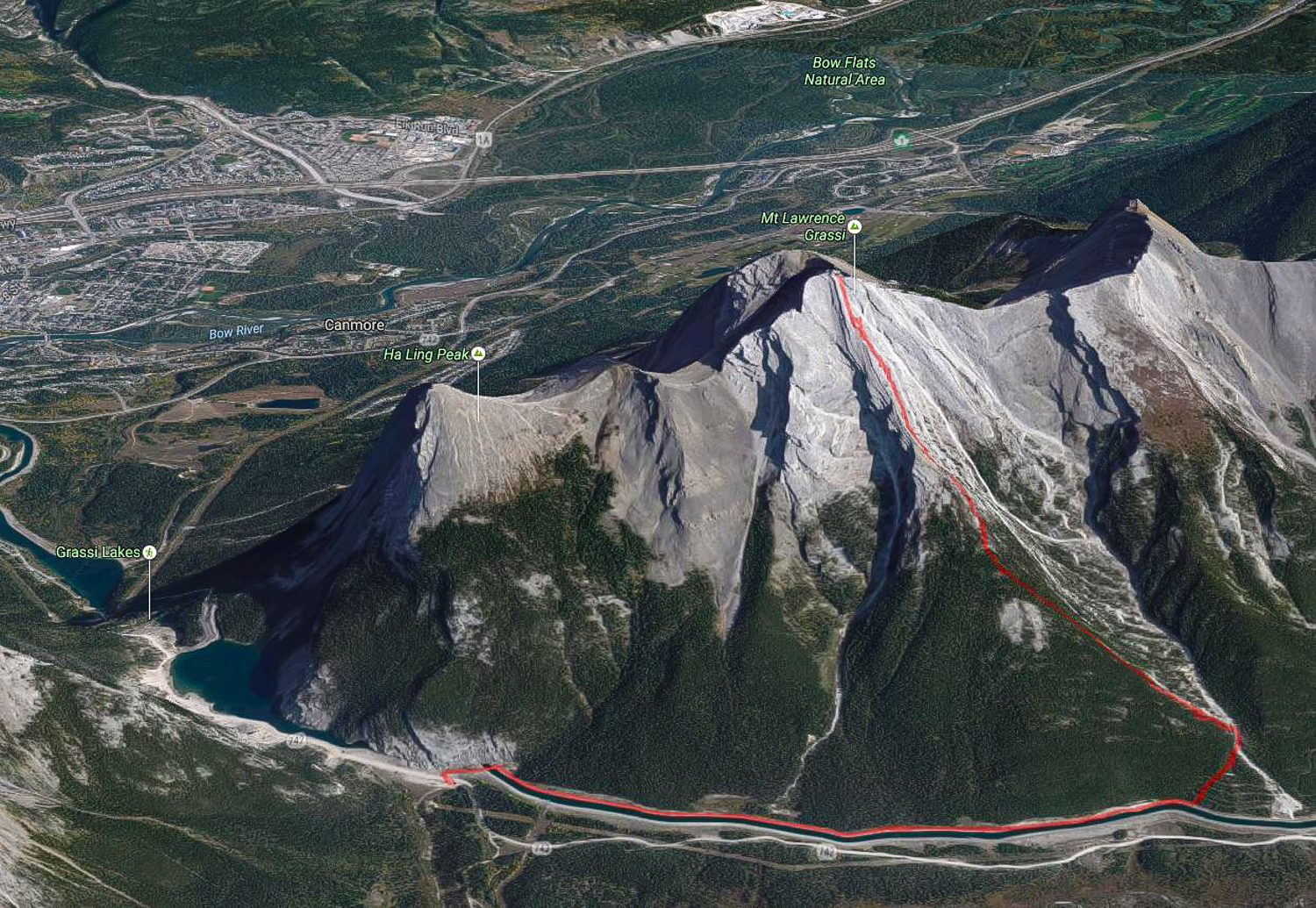 The initial walk along the canal is about 20-30 minutes, but soon you'll make the steep ascent up to the summit.