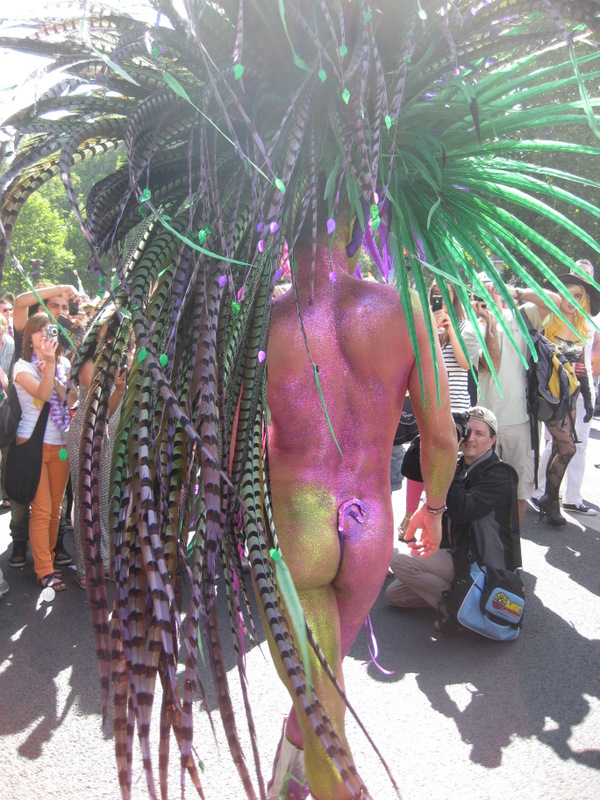 Always interesting at a Pride event