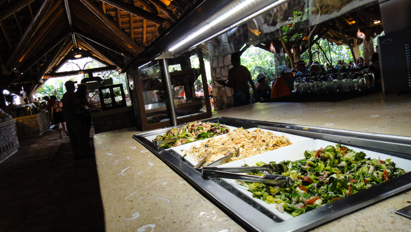 A buffet restaurant with really good food! You'll need for all the adventuring :)