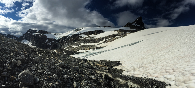 Crossing the Wapta Icefield to Peyto&nbsp;Hut