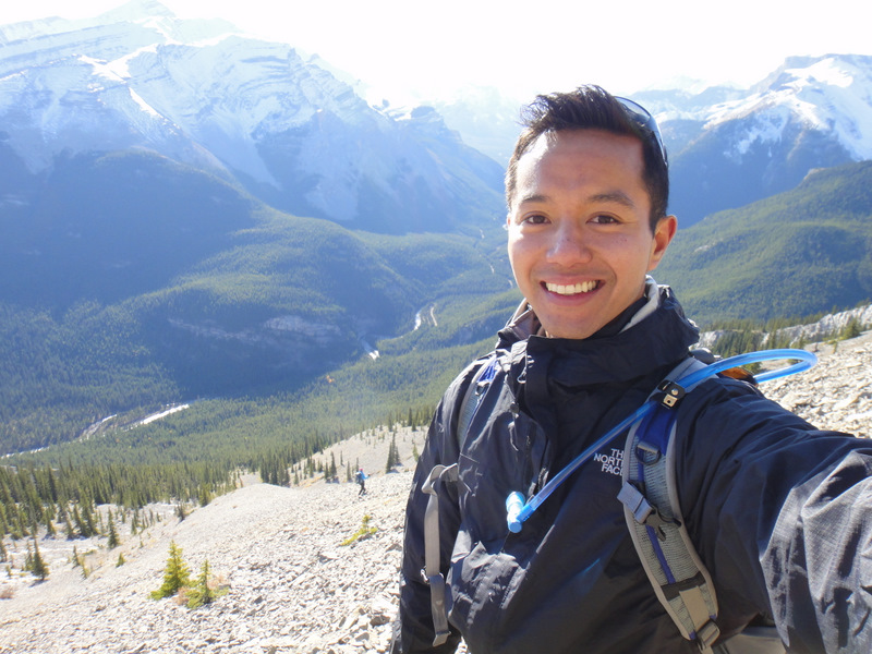 Going down the scree slope