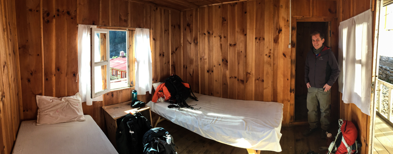 Not quite roughing it!